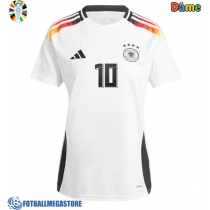 Fotballdrakt Dame Tyskland Jamal Musiala #10 Hjemmedrakt EM 2024 Kortermet